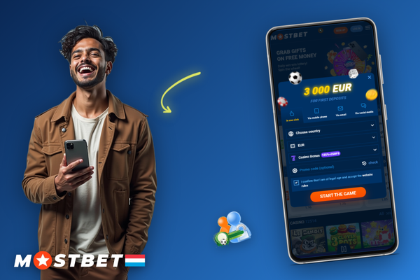 Code 2FA à six chiffres sur smartphone pour sécuriser votre compte Mostbet